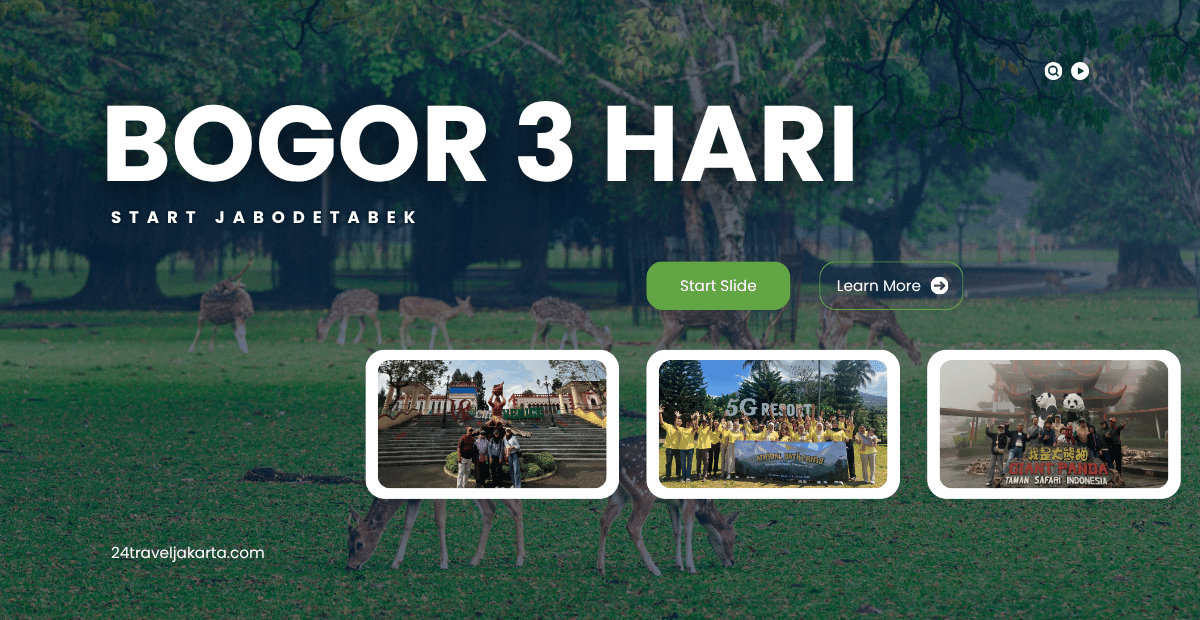 paket tour bogor 3 hari